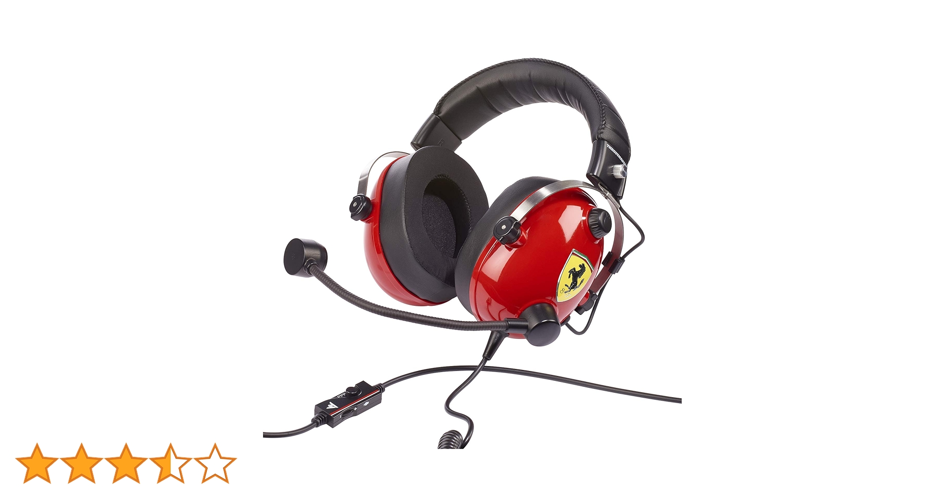 フェラーリ ゲーミングヘッドフォン THRUSTMASTER T.RACING Amazon.com: Thrustmaster T.Racing Scuderia Ferrari DTS